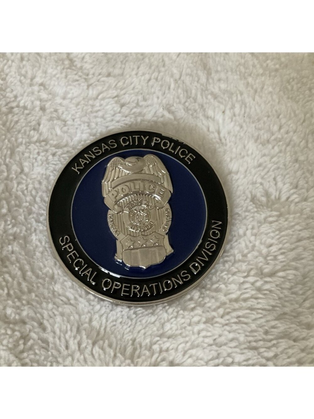 Kansas City Missouri MO KCPD Police Department UAV Team 697 698 Challenge Coin